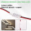 LED-dimmer 12A 5-24V voor LED-strips Monochrome controller 7