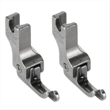 2 stuks smalle geleider naaivoet industriële lockstitch naaimachinevoeten rits universele naaivoeten, CR1/16NS (0,2)
