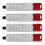 Door Courtesy Light for White Red Panel Interior Light 4pcs 1