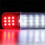 Door Courtesy Light for White Red Panel Interior Light 4pcs 3