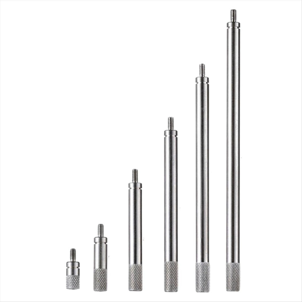 6Pcs Dial Indicator Extension Stem Rod Set M2.5 Thread,10-100Mm Extend Rod,Measurement For Dial & Digital Indicators 4853301955335