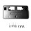 Support de plaque d'immatriculation avant 85650574 pour pick-up 2500HD 2024-2025 1