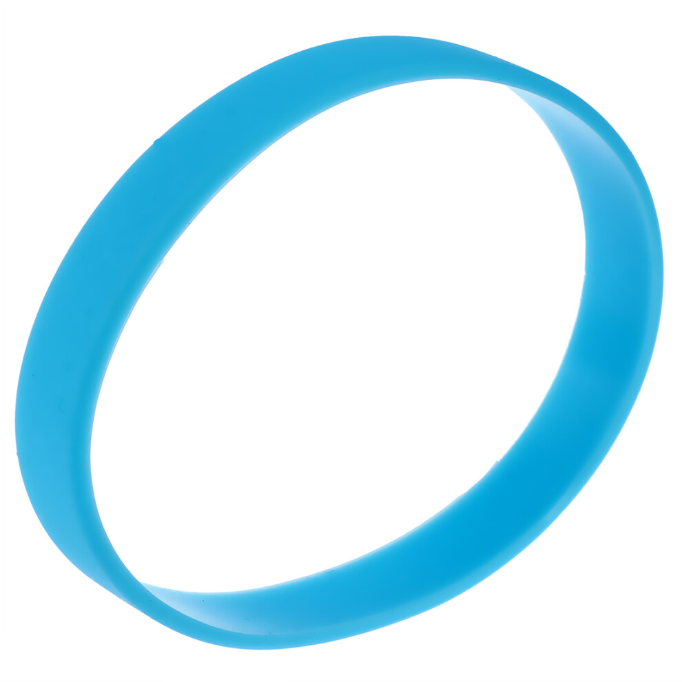 Fashion Silicone Rubber Elasticity Wristband Wrist Band Cuff Bracelet Bangle Light 4853301963750