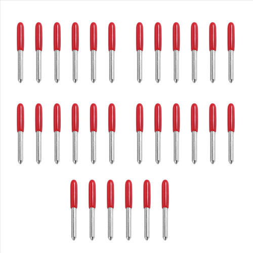 25Pcs 45 Degree for Cutting Plotter Vinyl Cutter Knife Blade Blade High Hardness Machine Tool