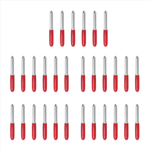 25Pcs 45 Degree for Cutting Plotter Vinyl Cutter Knife Blade Blade High Hardness Machine Tool 1