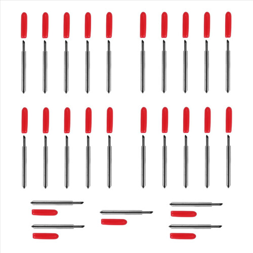 25Pcs 45 Degree for Cutting Plotter Vinyl Cutter Knife Blade Blade High Hardness Machine Tool 2