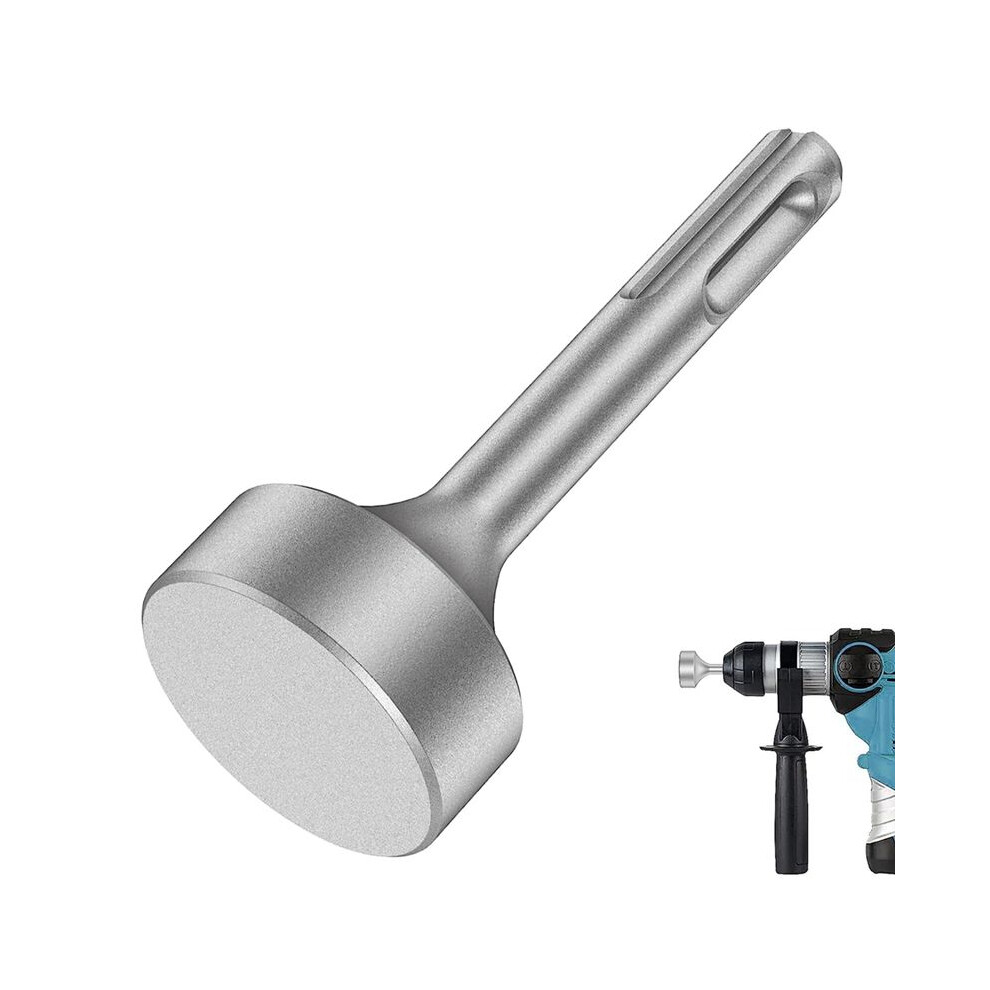 Sds-Plus Post Ground Rod Driver, Drill Bit Driver Hammer Drill Rod Converter For Hammer Drill Grounding Rods F 4853301968397
