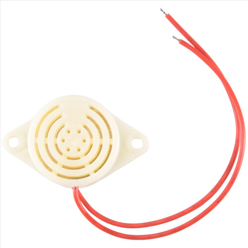 Buzzer com fio de 220V AC, 2 rodas de alarme. 1