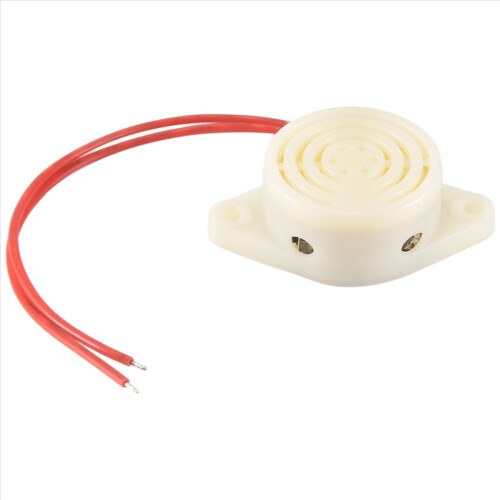 Buzzer com fio de 220V AC, 2 rodas de alarme. 2