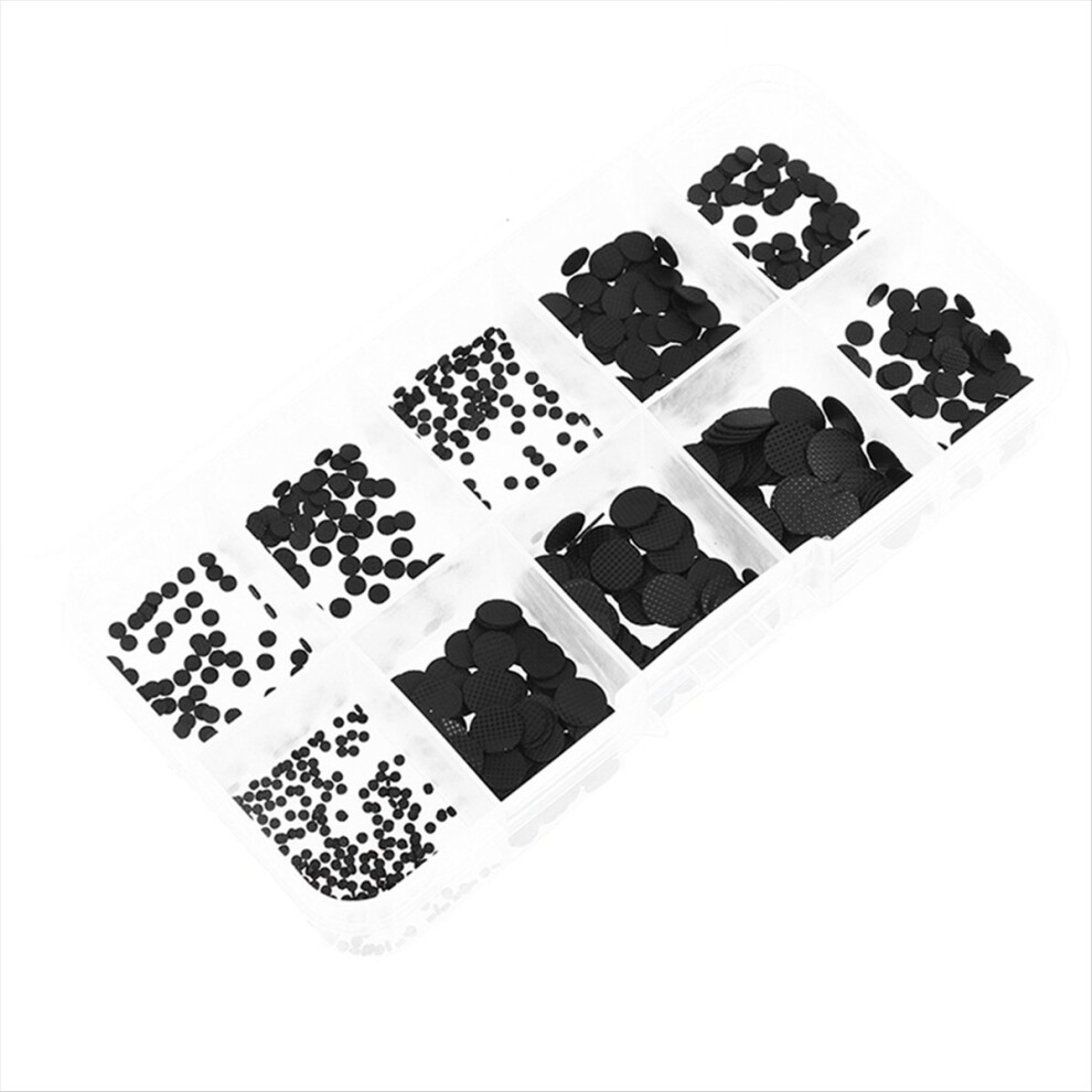 500Pcs/Box 1.5-8Mm Different Sizes Conductive Rubber Pads Keypad Repair Kit For Ir Remote Control Conductive Rubber 4853301967345