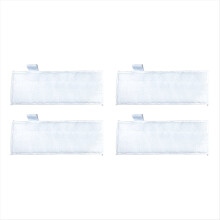 4PCS Steam Cleaning Pad for Steam Cleaner Replacement Parts Microfiber Mop Cloth Steam Mop Pads