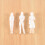 1:50 White Figures Architectural Model Human Scale HO Model Plastic Peoples,10 Pieces 5