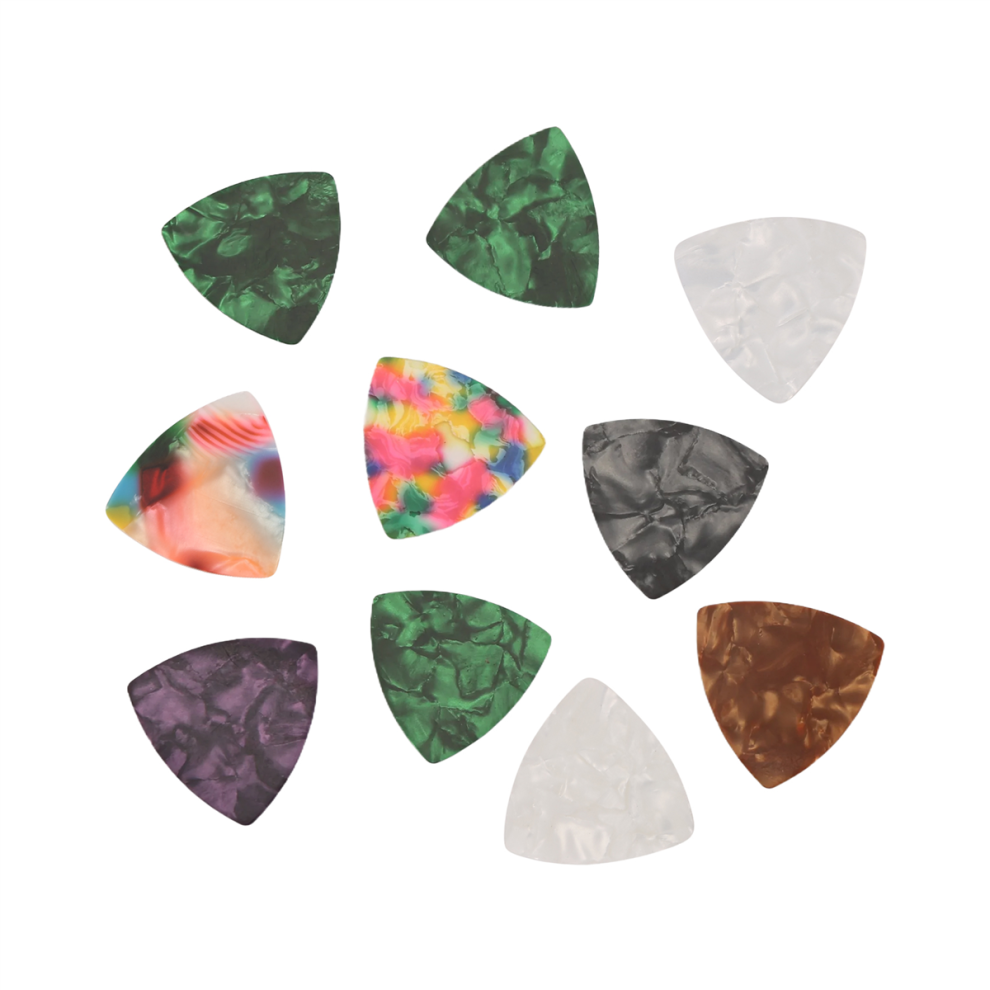 10Pcs Acoustic/ Plectrums 0.46Mm---Assorted Color-image-OPC-PN7GFSW-NEW