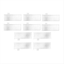 Steam Mop Pads for Steamer Steam Reusable Mop Pads Accessories for Multi- Floor 10Pcs
