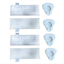 Nachfüllset für Dampfreiniger-Wischmopppads, Mikrofaser-Dampfreinigungspad