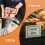 Wireless Mini Portable Printer Label Printer Mobile Thermal Adhesive Label Machine Suitable for Storehouse Express Red 5