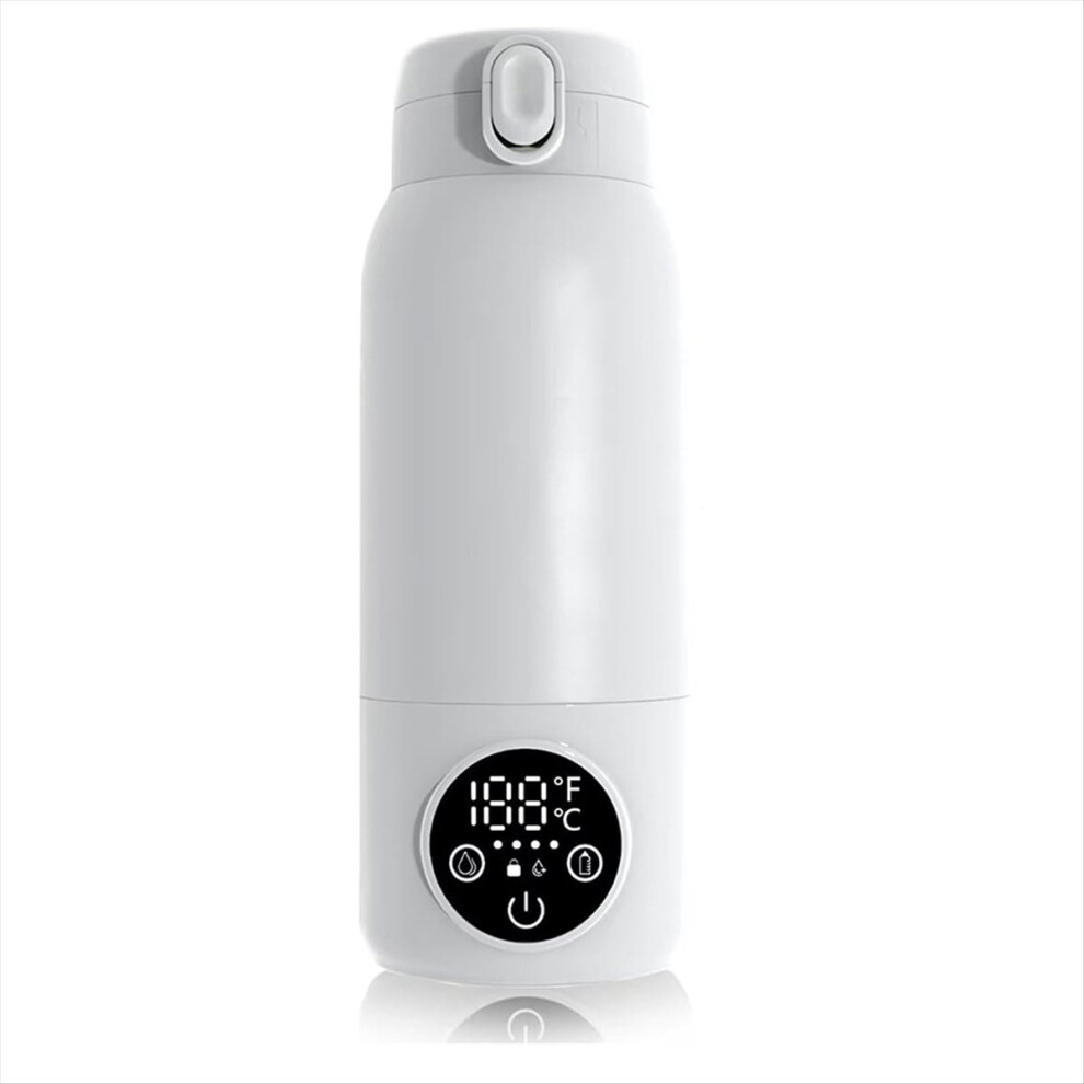 Portable Bottle Warmer& Warmer for Car Journeys&Outdoor,Large Capacity Fast Heating for Breastmilk/Formula