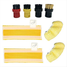 8PCS Steam Brush Head Nozzle Floor Cloth for SC1 SC2 SC3 SC4 SC5 Steam Vacuum Cleaner Replacement Parts