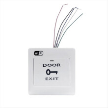 Tuya Smart Life WiFi Door Exit Button Voice Control Remotely Door-Opening Wireless Release Push Switch for Door Lock