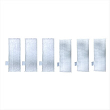 Replacement Steam Cleaner Mop Pad for Steam Cleaner Parts Microfiber Steam Cleaning Pad 6PCS