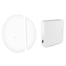 Tuya ZigBee Door Window Sensor Wifi Smart Home Door Sensor Alarms Wireless Door Magnetic Alarms with Zigbee Gateway
