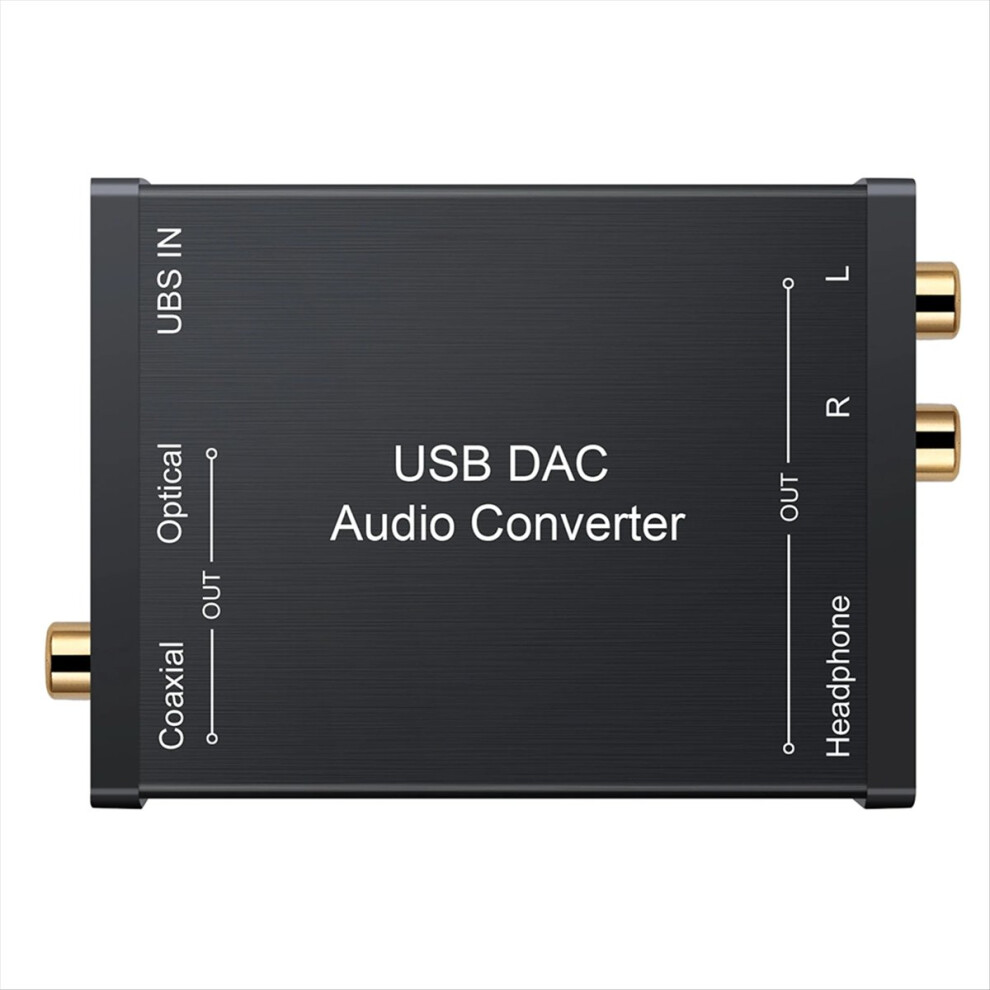 Usb Audio Converter Usb To Digital Coaxial Optical 3.5Mm Headphone Stereo Output Usb Audio Sound Card Adapter For Pc 4853301987169
