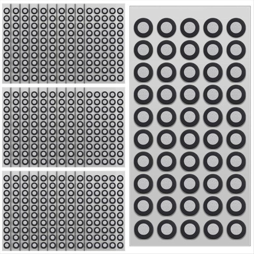 30 Sheets 1500 Dots 6.0mm 3D Scanning Markers for 3D Scanner Accurate Tracking Dots Reference Point Markers Diffuse 1