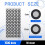30 Sheets 1500 Dots 6.0mm 3D Scanning Markers for 3D Scanner Accurate Tracking Dots Reference Point Markers Diffuse 4