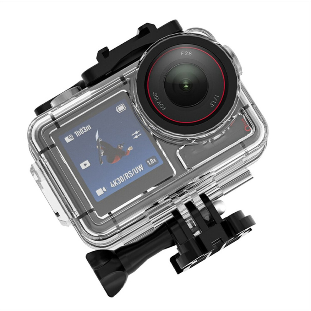 60M/196Ft Waterproof Case For Action 5 Pro/4/3 Underwater Diving Housing Anti-Fog Diving Protective Shell 4853301990985