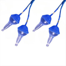 2 pares de tapones inflables para los oídos, autoadaptables, líquidos, reutilizables, impermeables, de silicona, para dormir.
