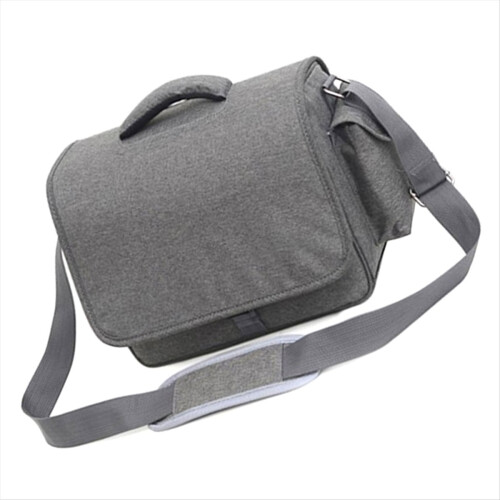 Projector Shoulder Bag - Portable, Shockproof Storage Thick Protective Layers for Cameras and Projectors Dark Gray 1