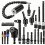 31PCS Flexible Drill Bit Extension Set Rotatable Socket Adapter Hex Shank 105 Right Angle Drill Screwdriver 1