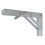Adjustable Triangle Folding Angle Bracket 10'' Heavy Duty Support Wall Mounted for Bench Table Shelf Furniture Hardware 5