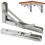 Adjustable Triangle Folding Angle Bracket 10'' Heavy Duty Support Wall Mounted for Bench Table Shelf Furniture Hardware 4