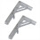 Adjustable Triangle Folding Angle Bracket 10'' Heavy Duty Support Wall Mounted for Bench Table Shelf Furniture Hardware 3
