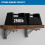 Adjustable Triangle Folding Angle Bracket 10'' Heavy Duty Support Wall Mounted for Bench Table Shelf Furniture Hardware 7