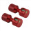 Conjunto de dois pinos de alinhamento de flange de 1-1/8 polegadas em alumínio 6061 com nivelador. 3