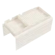 Couch Cup Holder, Silica Gel Armrest Tray, Portable Drink and Snack Holder, White