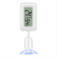 Reptile Thermometer Hygrometer with Suction Cup Digital Temperature Humidity Meter