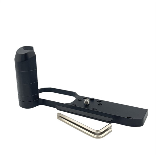 Hand Grip Quick Release L Bracket Camera L Plate for Camera Grip Handle Black