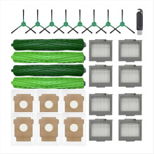 27 stuks voor Max 705 Vac/Plus 504 Vac stofzuigerrobot, hoofdborstelfilter en stofzakken