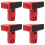 Plastics Bench Dogs, 20mm Woodworking Bench Stops with Silicone Gaskets for Clamp Workbench - Workshop Tools 4Pcs 1