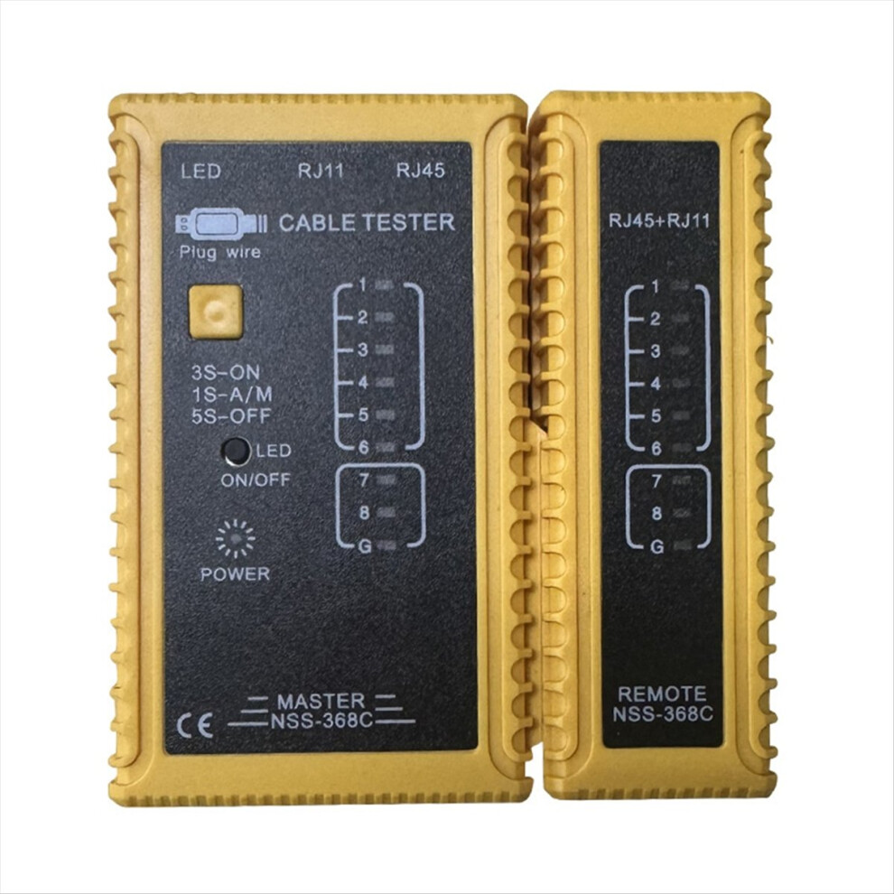 Rj45 Rj11 Cable Lan Tester Internet Phone Cable Tester Network Tool Telephone Line Test Internet Cafe Network Tester A 4853301912680
