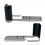 Hand Grip Quick Release L Bracket Camera L Plate for Camera Grip Handle Silver 2