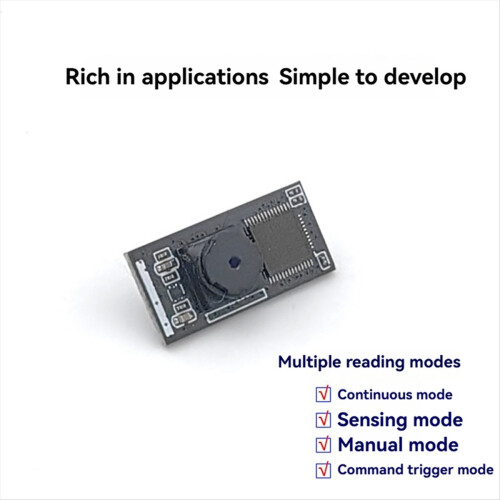 GM808 Scanner Module Barcode QR Code Reading Module Micro-Scanning Module Rolling Shutter Scanner 1