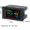 100A LCD Digital Panel Wattmeter Energy Meter with Voltage and Current Display Frequency Indicator AC 200V-450V 5