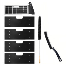 Filtro de fiapos WH01X35719 para lavadora e secadora, com escova para saída de ar, lavável e reutilizável (6 unidades).