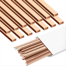 45 Brazing Rods, Flat Welding Rod Industrial 0.050' X 0.12' X 12" for Air Conditioners, Refrigerators, Freezers Equipmen