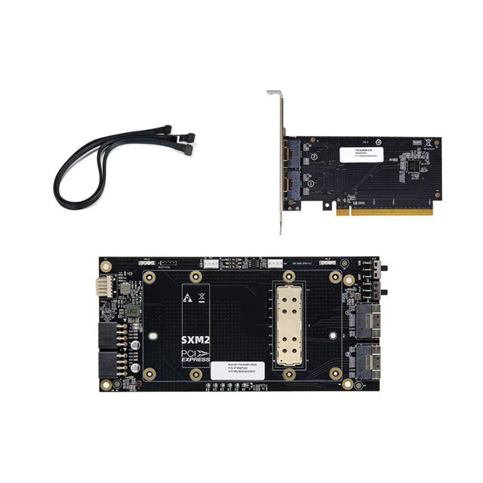 For Sxm2 Graphics Card Adapter V100 Single Channel X16 Baseplate 8654 Interface External Graphics Card Light 4853301932558