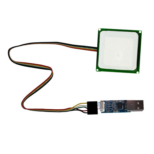 YRM100 TTL UHF RFID Reader Module with ESP32 Interface Integrated RFID Antenna 35x40mm 1